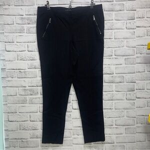 Michel Studio Collection Versatile Black Ankle Skinny Pants 18